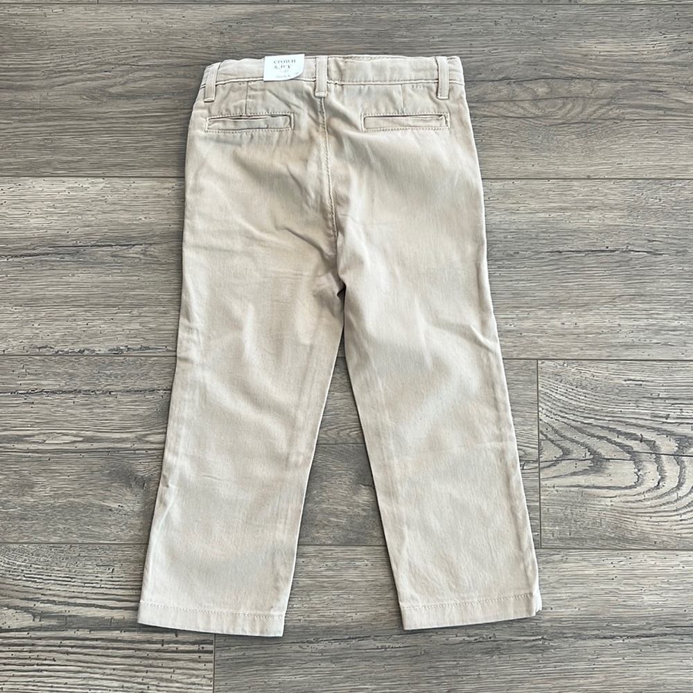 Kids crown & ivy khaki pants